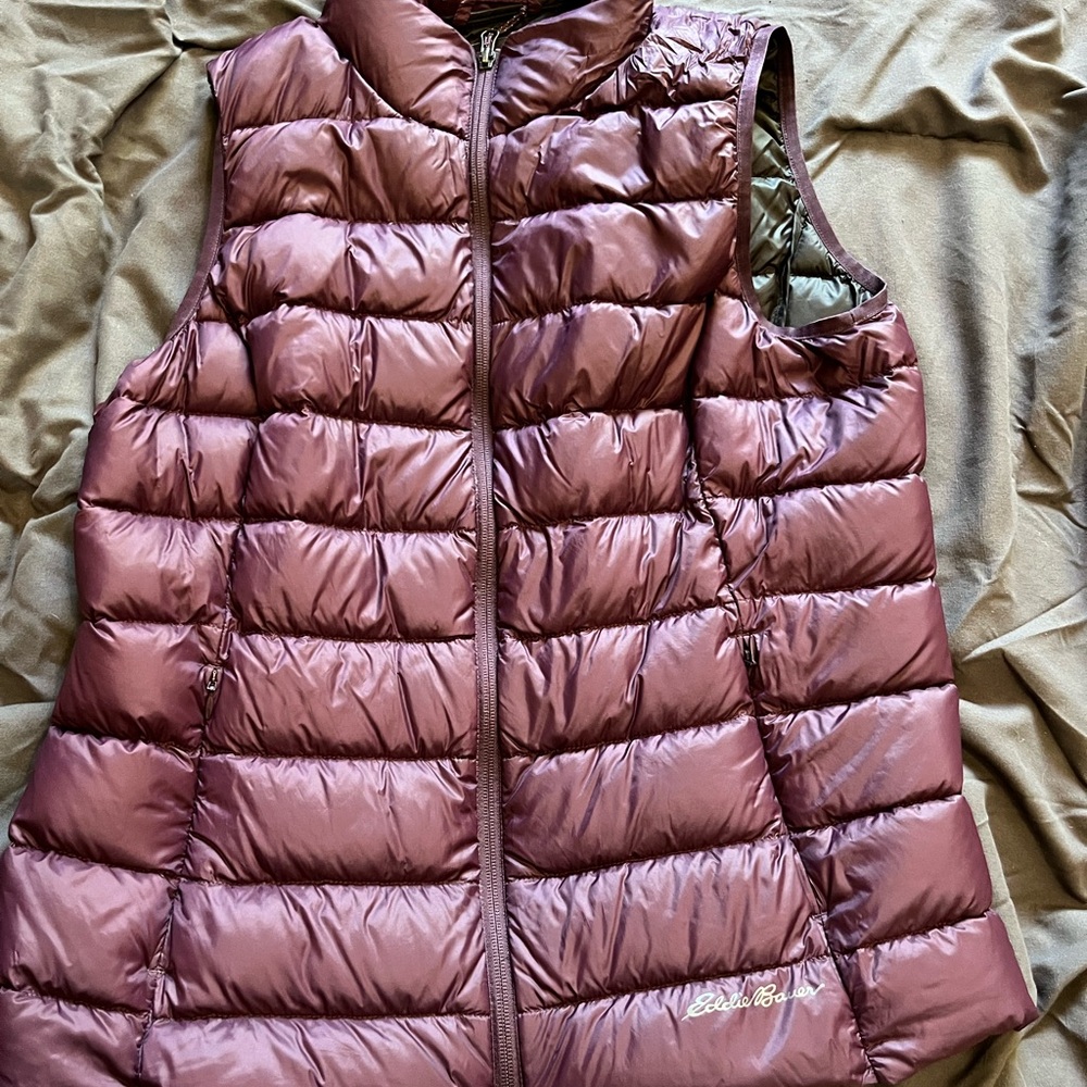 Eddie Bauer Women's Quilted Vest - Mauve